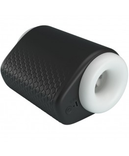 PRETTY LOVE - DJ GIRL MASTURBATORE MASCHILE CON VIBRAZIONE 5 IMPOSTAZIONI NEGRO