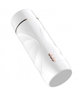 SHEQU - RILEY MASTURBATORE VAGINALE VIBRANTE CON ASPIRAZIONE