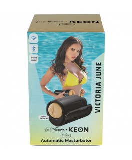 KIIROO - KEON WIFI COMBO VICTORIA JUNE MASTURBATORE AUTOMATICO + FEEL STROKER