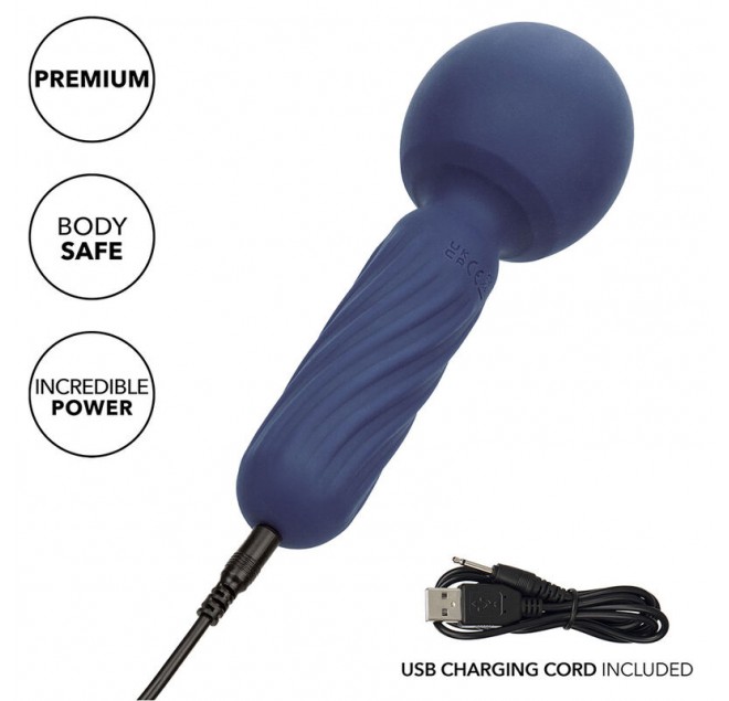 CALEXOTICS - CHARISMA SEDUCTION MASSAGGIATORE 12 FUNZIONI 17,75 CM X 6,25 CM VIOLA