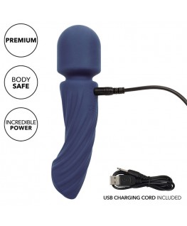 CALEXOTICS - CHARISMA ALLURE MASSAGGIATORE DOPPIO MOTORE 12 FUNZIONI 17,25 CM X 4,5 CM VIOLA