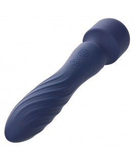 CALEXOTICS - CHARISMA MYSTIQUE MASSAGGIATORE DOPPIO MOTORE 12 FUNZIONI 20,5 CM X 4,5 CM VIOLA