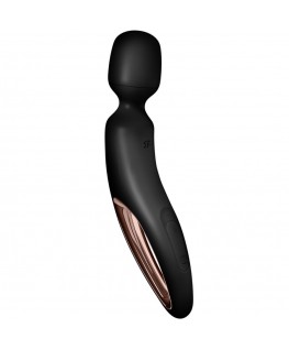 SATISFYER - WAND ERLAND MASSAGGIATORE VIBRANTE NERO