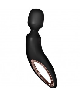 SATISFYER - WAND ERLAND MASSAGGIATORE VIBRANTE NERO