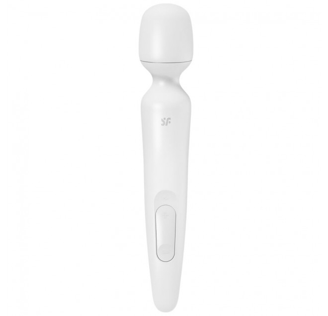 SATISFYER - BACCHETTA ERLAND MASSAGGIATORE VIBRANTE BIANCO