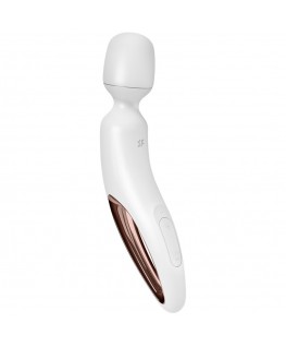 SATISFYER - BACCHETTA ERLAND MASSAGGIATORE VIBRANTE BIANCO