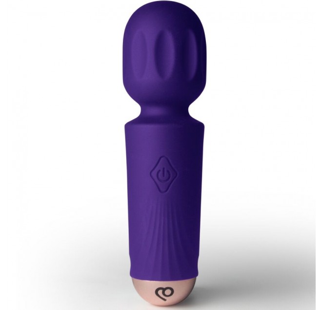 ROCKS-OFF - MINI BACCHETTA RICARICABILE 16 FUNZIONI VIOLET DREAM