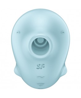 SATISFYER - SASSY SEAL STIMOLATORE E VIBRATORE BLU