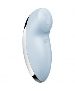 SATISFYER - TAP & CLIMAX 2 VIBRATORE E STIMOLATORE BLU