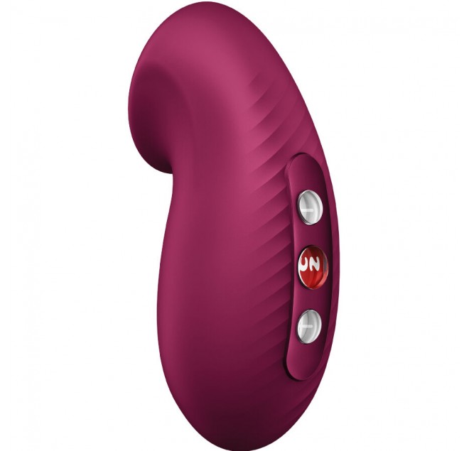 FUN FACTORY - VIBRATORE DESIRE AIR PULSE ROSSO VINO