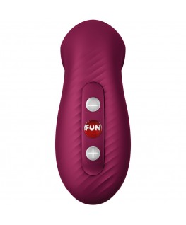 FUN FACTORY - VIBRATORE DESIRE AIR PULSE ROSSO VINO