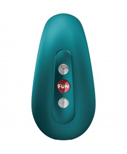 FUN FACTORY - CHERIE DOUBLE AIR PULSE VIBRATORE BOTTIGLIA VERDE