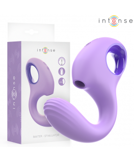 INTENSE - VIBRATORE E STIMOLATORE BAXTER VIOLA