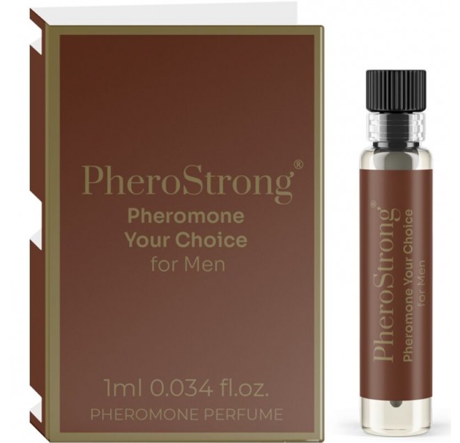 PHEROSTRONG - PROFUMO AI FEROMONI A TUA SCELTA PER UOMO 1 ML