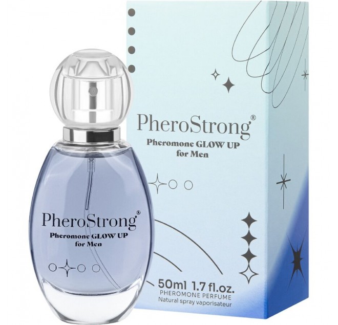 PHEROSTRONG - PROFUMO GLOW UP AI FEROMONI PER UOMO 50 ML