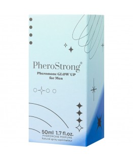 PHEROSTRONG - PROFUMO GLOW UP AI FEROMONI PER UOMO 50 ML