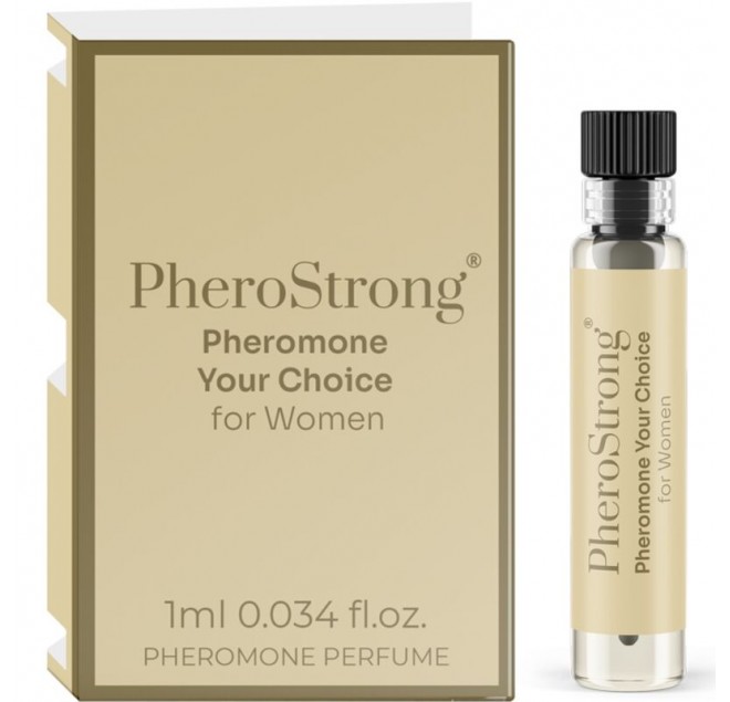 PHEROSTRONG - PROFUMO AI FEROMONI LA TUA SCELTA PER DONNA 1 ML