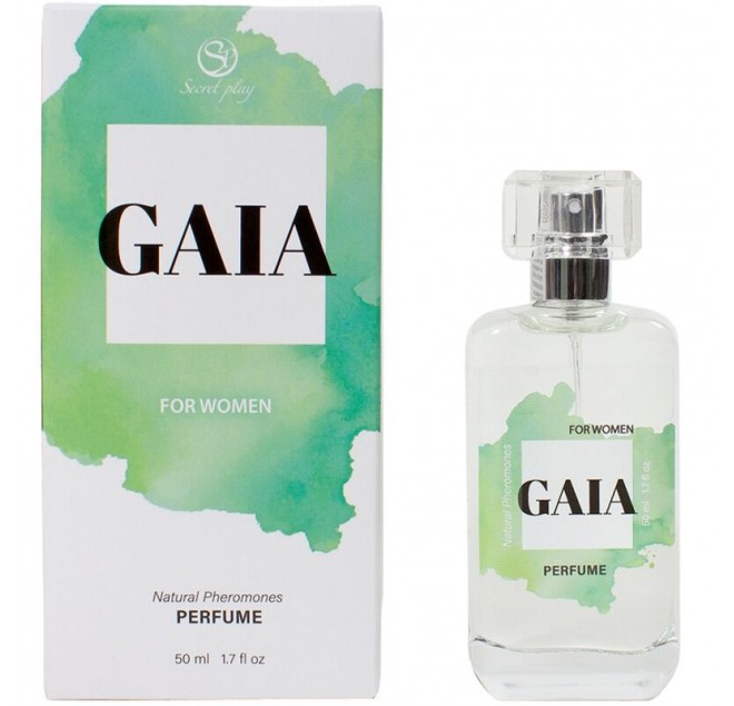 SECRETPLAY - GAIA SPRAY PER PROFUMO NATURALE AI FEROMONI PER DONNA 50 ML