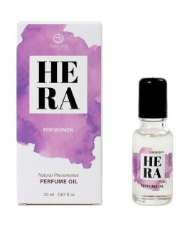 SECRETPLAY - HERA PROFUMO NATURALE FEROMONI IN OLIO PER DONNA 20 ML