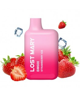 LOST MARY - BM600 NICOTINA VAPER 2% MONOUSO FRAGOLA GHIACCIO