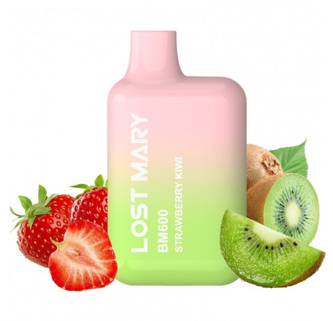 LOST MARY - BM600 NICOTINA VAPER 2% MONOUSO FRAGOLA KIWI