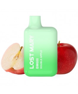 LOST MARY - BM600 NICOTINA VAPER 2% MONOUSO DOPPIA MELA
