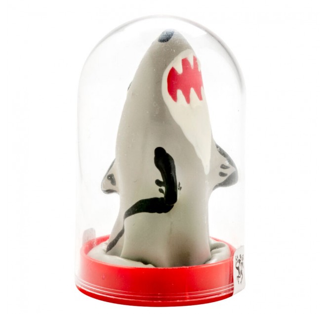 CONDOMERIE - PRESERVATIVI NOVITÀ DIPINTI A MANO MODELLO SHARK 1