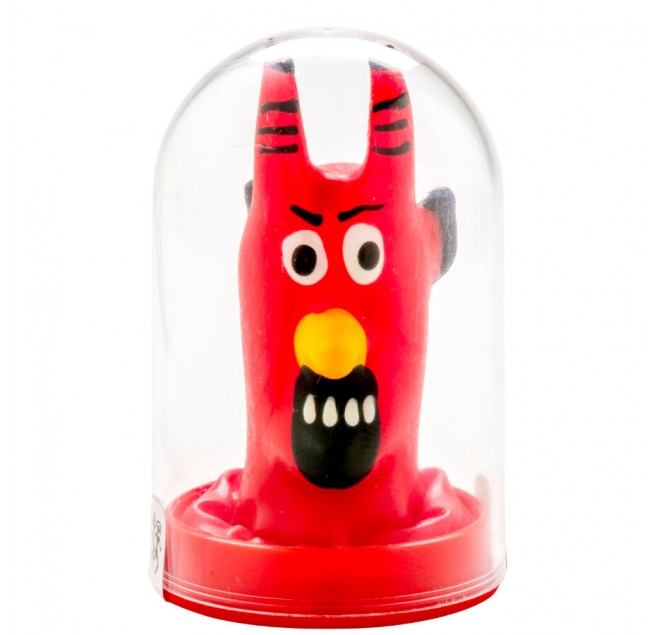 CONDOMERIE - PRESERVATIVI NOVITÀ DIPINTI A MANO RED DEVIL