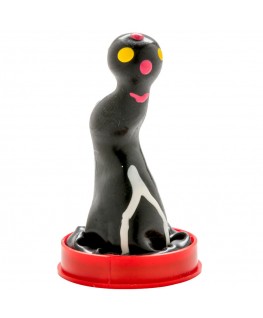 CONDOMERIE - PRESERVATIVI NOVITÀ DIPINTI A MANO LEONE MARINO