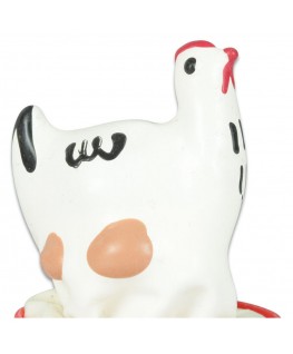 CONDOMERIE - PRESERVATIVI NOVITÀ DIPINTI A MANO POLLO BIANCO