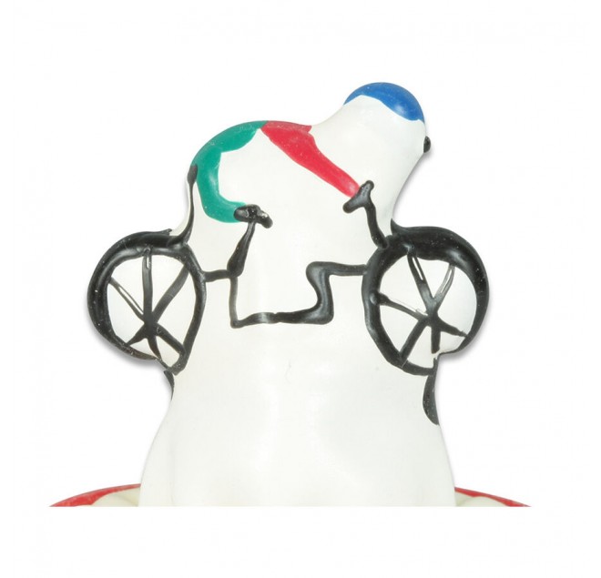 CONDOMERIE - PRESERVATIVI NOVITÀ DIPINTI A MANO BICICLETTA