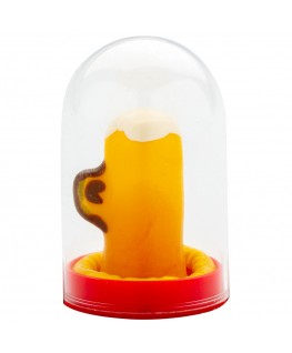 CONDOMERIE - PRESERVATIVI NOVITÀ DIPINTI A MANO BICCHIERE DI BIRRA