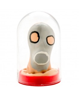 CONDOMERIE - PRESERVATIVI NOVITÀ DIPINTI A MANO MASCHERA ANTIGAS