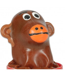 CONDOMERIE - PRESERVATIVI NOVITÀ DIPINTI A MANO SCIMMIA