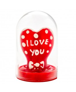 CONDOMERIE - PRESERVATIVI NOVITÀ DIPINTI A MANO CUORE - MODELLO I LOVE YOU 1