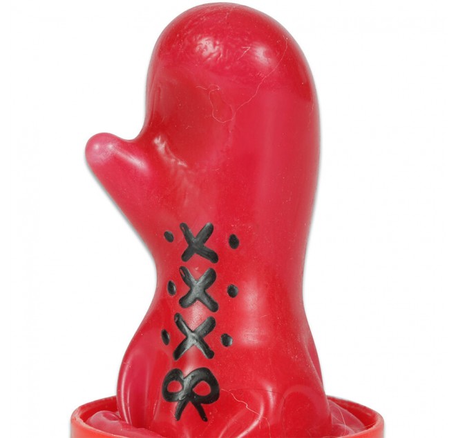 CONDOMERIE - GUANTONI DA BOXE CONDOMINIALI DIPINTI A MANO