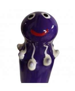 CONDOMERIE - PRESERVATIVI NOVITÀ DIPINTI A MANO POLPO VIOLA