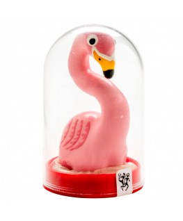 CONDOMERIE - PRESERVATIVI NOVITÀ DIPINTI A MANO ROSA FENICOTTERO