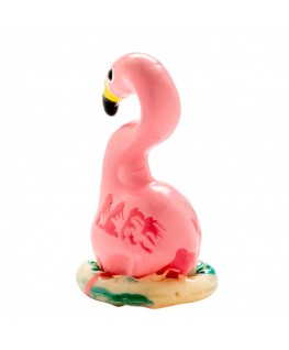 CONDOMERIE - PRESERVATIVI NOVITÀ DIPINTI A MANO ROSA FENICOTTERO