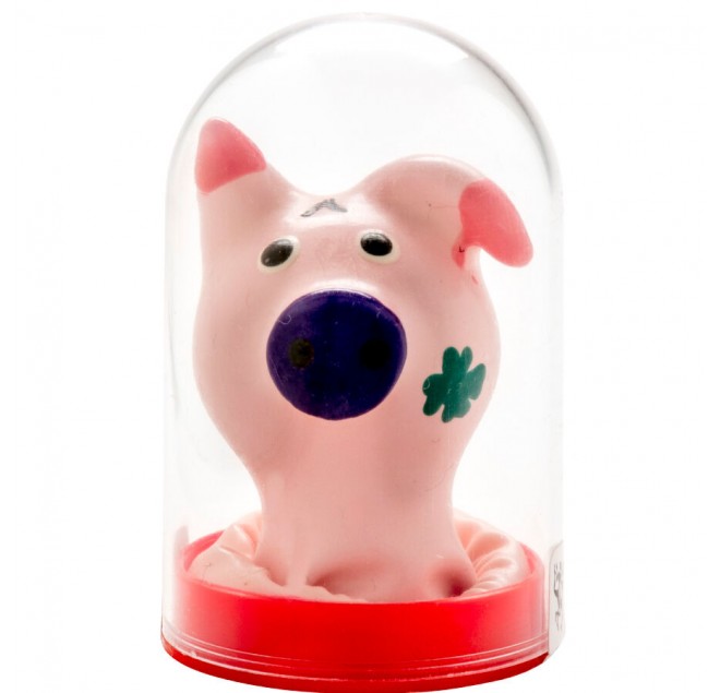 CONDOMERIE - PRESERVATIVI NOVITÀ DIPINTI A MANO TESTA DI MAIALE