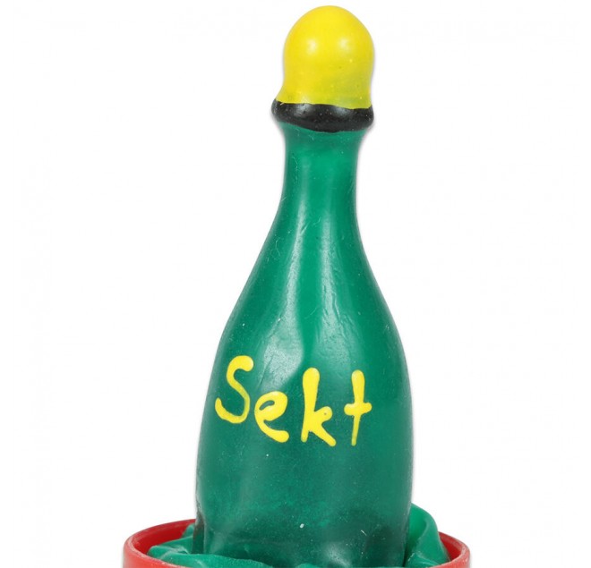 CONDOMERIE - PRESERVATIVI NOVITÀ DIPINTI A MANO CHAMPAGNE