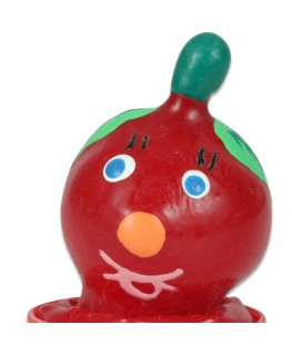 CONDOMERIE - PRESERVATIVI NOVITÀ DIPINTI A MANO POMODORO