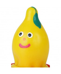 CONDOMERIE - PRESERVATIVI NOVITÀ DIPINTI A MANO LIMONE