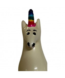 CONDOMERIE - PRESERVATIVI NOVITÀ DIPINTI A MANO UNICORNO ARCOBALENO