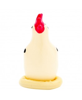 CONDOMERIE - PRESERVATIVI NOVITÀ DIPINTI A MANO COCKY ROOSTER