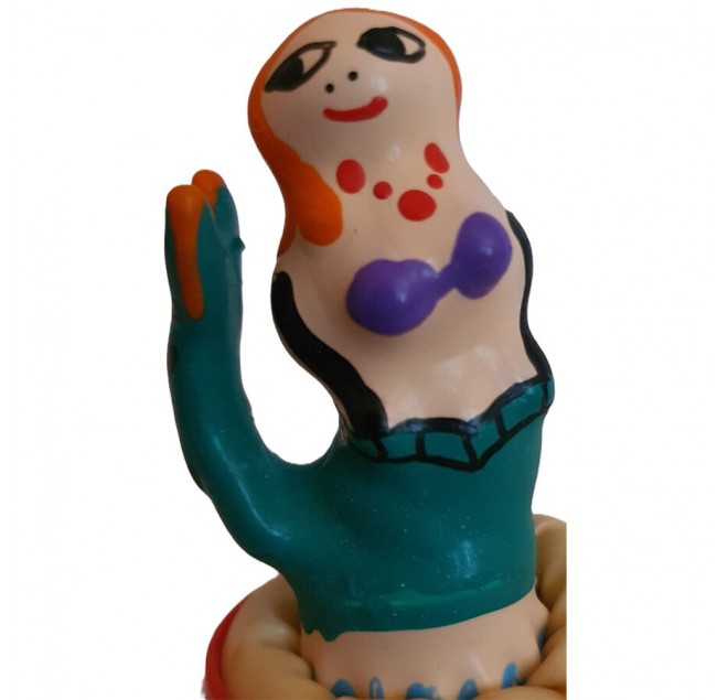 CONDOMERIE - PRESERVATIVI NOVITÀ DIPINTI A MANO SIRENA