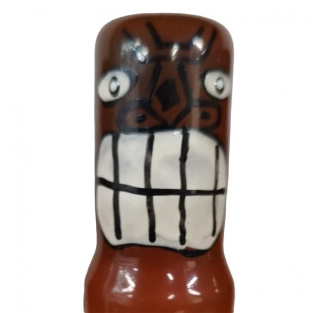 CONDOMERIE - PRESERVATIVI NOVITÀ DIPINTI A MANO TIKI TOTEM-FRIKI-02