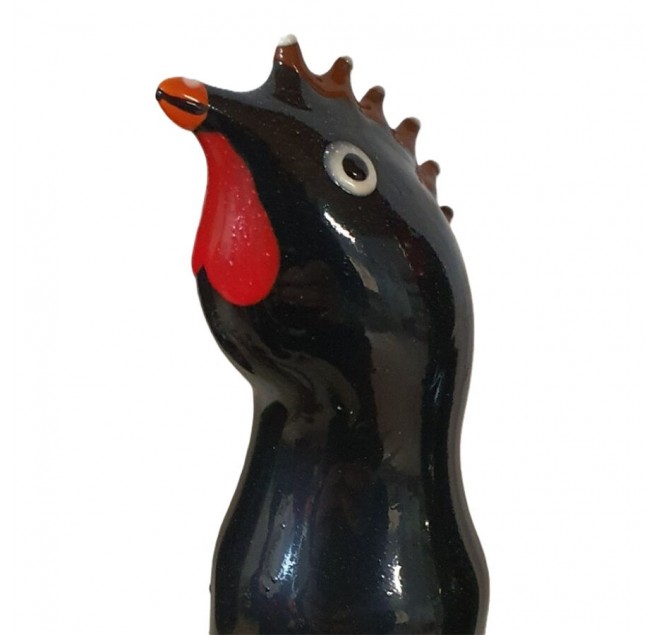 CONDOMERIE - PRESERVATIVI NOVITÀ DIPINTI A MANO GALLO NERO