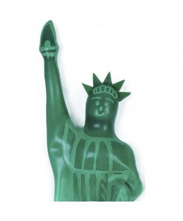 CONDOMERIE - PRESERVATIVI NOVITÀ DIPINTI A MANO MODELLO STATUA DELLA LIBERTÀ XL