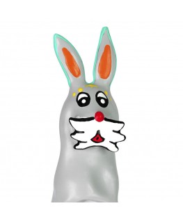 CONDOMERIE - CONDOMINIO DIPINTO A MANO CONIGLIO XL